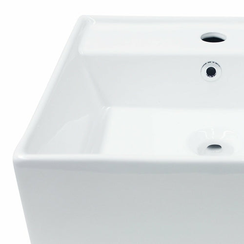 Ceramic Basin Bathroom Wash Counter Top Hand Wash Bowl Sink Vanity