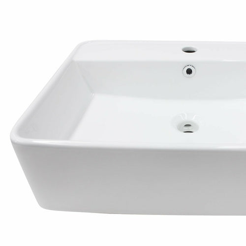 Ceramic Basin Bathroom Wash Counter Top Hand Wash Bowl Sink Vanity