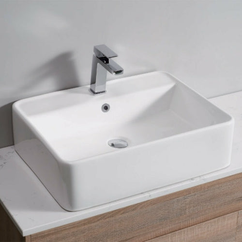 Ceramic Basin Bathroom Wash Counter Top Hand Wash Bowl Sink Vanity