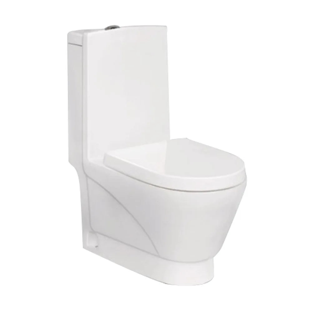 Modern Water Saving High Quality Ceramic One-piece Toilet with Concealed Tank