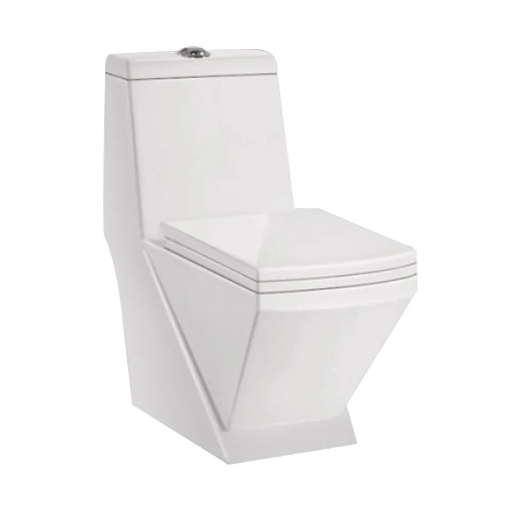 Modern Water Saving High Quality Ceramic One-piece Toilet with Concealed Tank