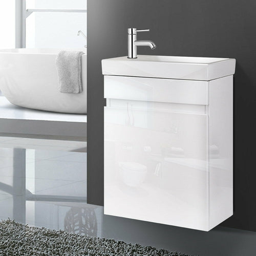 Cefito 400mm Bathroom Vanity Basin Cabinet Sink Storage Wall Hung