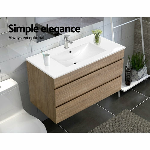 Cefito 900mm Bathroom Vanity Cabinet Wash Basin Unit Sink Storage Wall