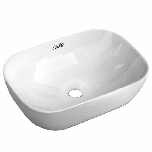 Cefito Ceramic Bathroom Basin Sink Vanity Above Counter Basins White