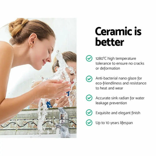 Cefito Ceramic Bathroom Basin Sink Vanity Above Counter Basins Bowl