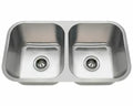 CB19931 16 Gauge Double Bowl Undermount Stainless Steel Sink