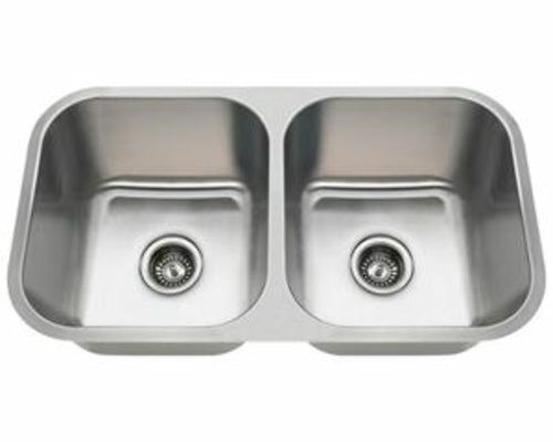CB19931 16 Gauge Double Bowl Undermount Stainless Steel Sink