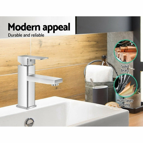 Cefito Basin Mixer Tap Faucet Bathroom Vanity Counter Top WELS