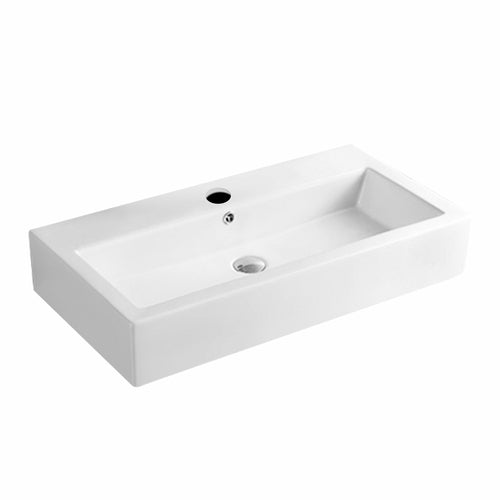 Ceramic Basin Bathroom Wash Counter Top Hand Wash Bowl Sink Vanity