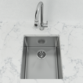 Cantrio Koncepts KSS-111 Stainless Steel Zero-Radius Sink- 13.25 x 8 x